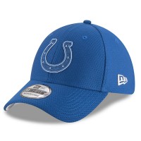 Mens New Era Indianapolis Colts Royal 2018 NFL Training Camp Primary 39THIRTY Flex Hat 3060004